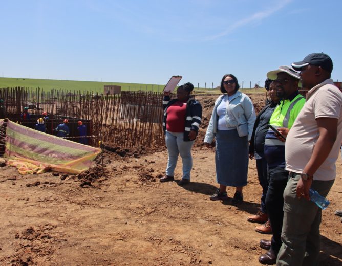 Technical Site Visit at Qumbu Waste Water Treatment Works