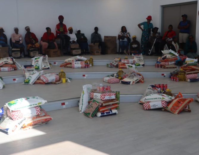 Disaster Relief at Kumkani Mhlontlo LM