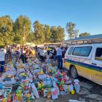 O.R. Tambo donates food parcels to flood victims