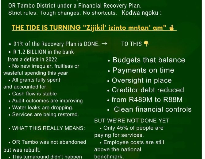 O.R. Tambo is rising