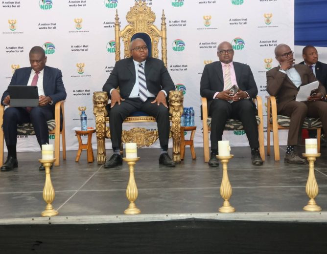 Deputy President Paul Matshatile visits Nyandeni Great Place