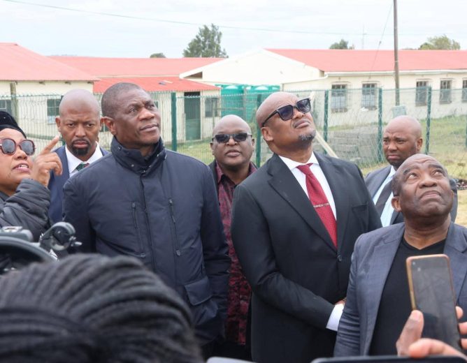 Deputy President Service Delivery at Qunu