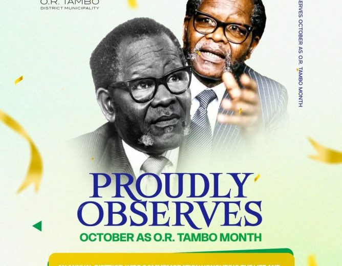 ORTDM Observes O.R. Tambo Month